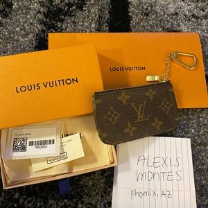 Authentic Louis Vuitton Monogram Key Pouch